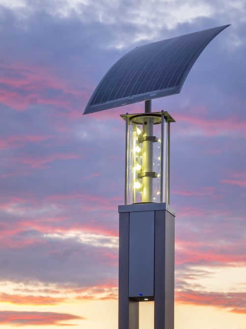 Solare Beleuchtungsanlage