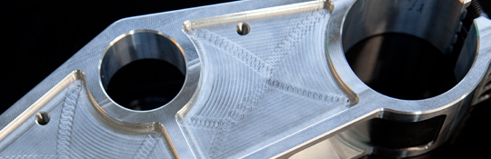Motorrad-Gabelbrücke Prototyp
