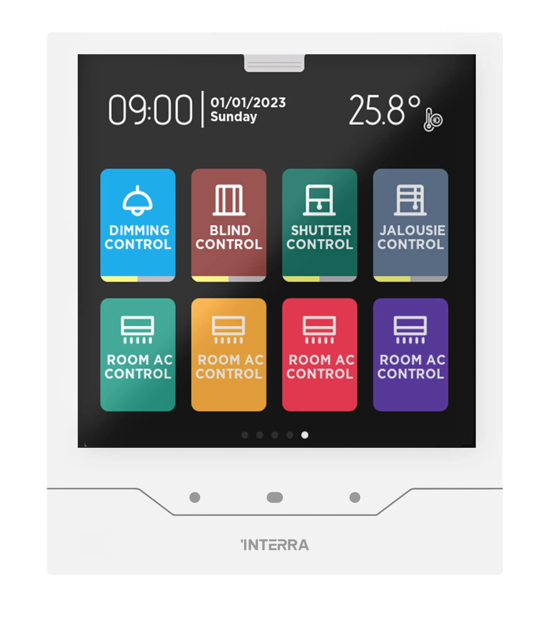 iX4 Serie 4" KNX Touch Panel
