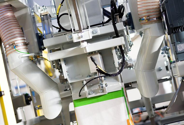 Sackabfüllmaschine für Open-Mouth-Säcke