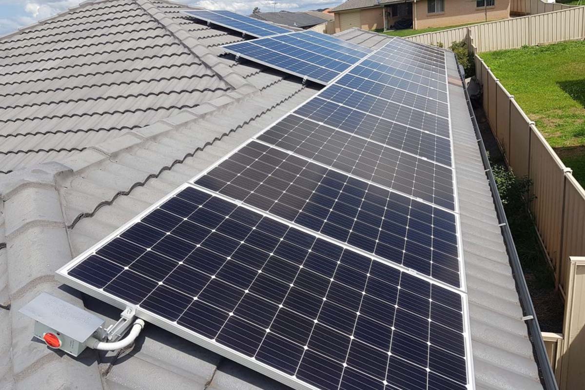 8,64-kW-PV-Installation Rutherford