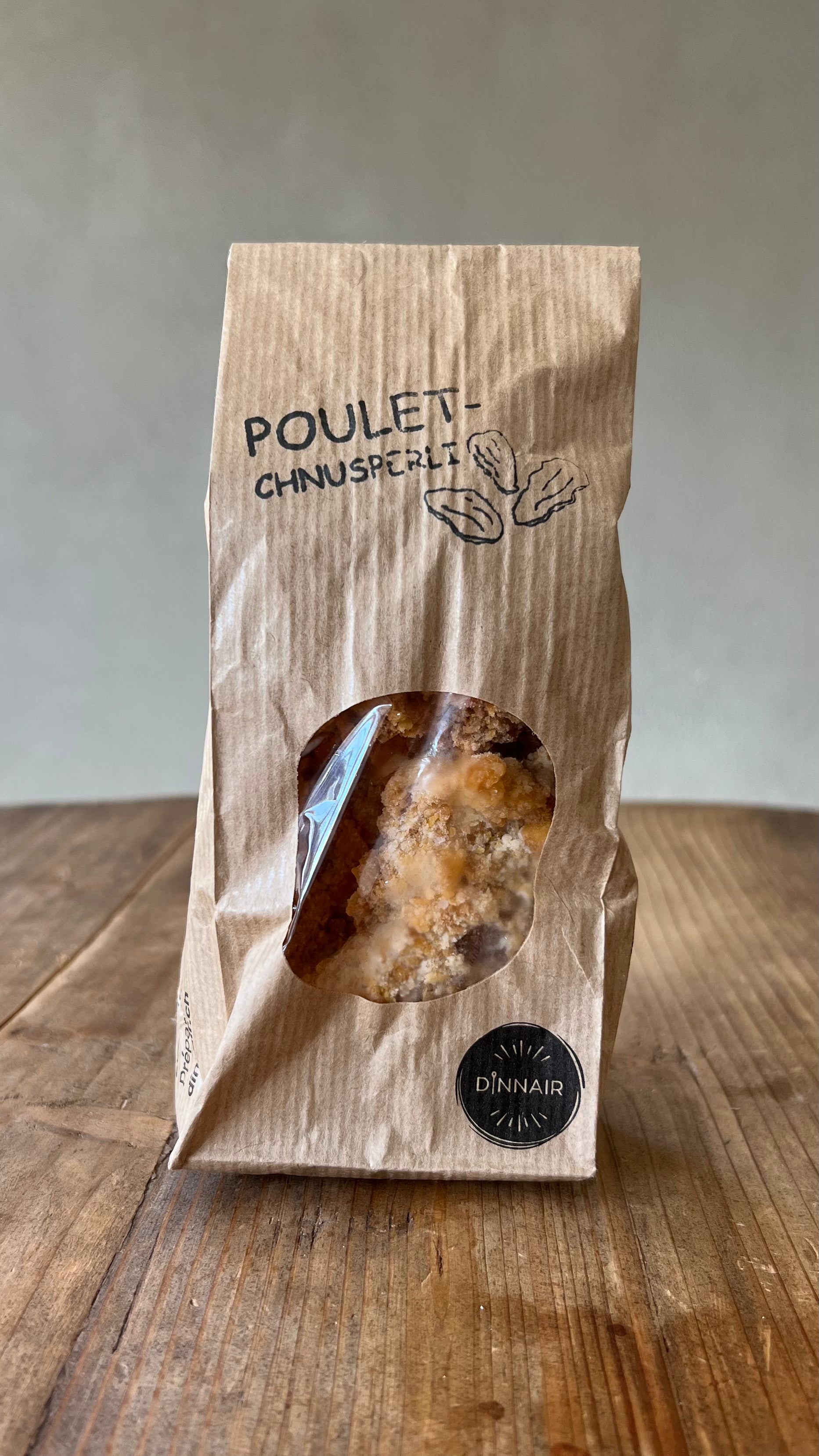 Poulet-Chnusperli 180g