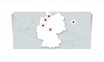 Standorte der H.O.Persiehl-Gruppe