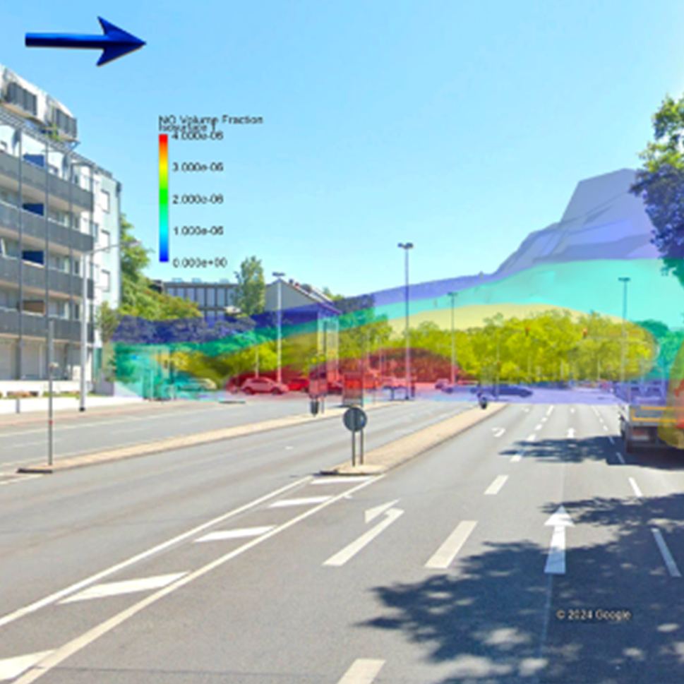 Straßensimulation
