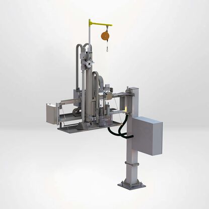 IBC-Abfüllanlage A-DOS-C, halbautomatisch