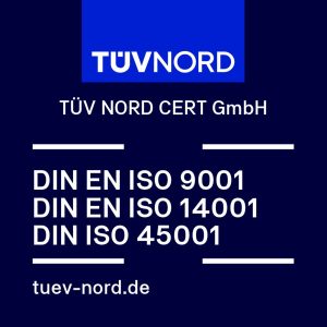 Zertifizierungen durch TÜV NORD