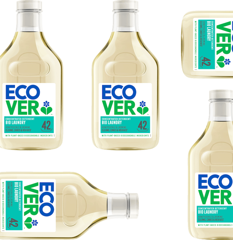 Recycelte Plastikflaschen