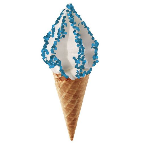 Softeis mit Streuseln