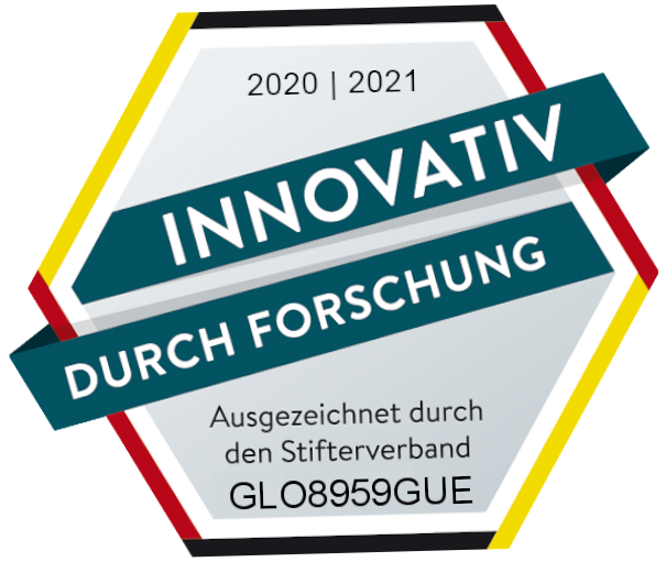 Siegel "Innovativ durch Forschung" 2020
