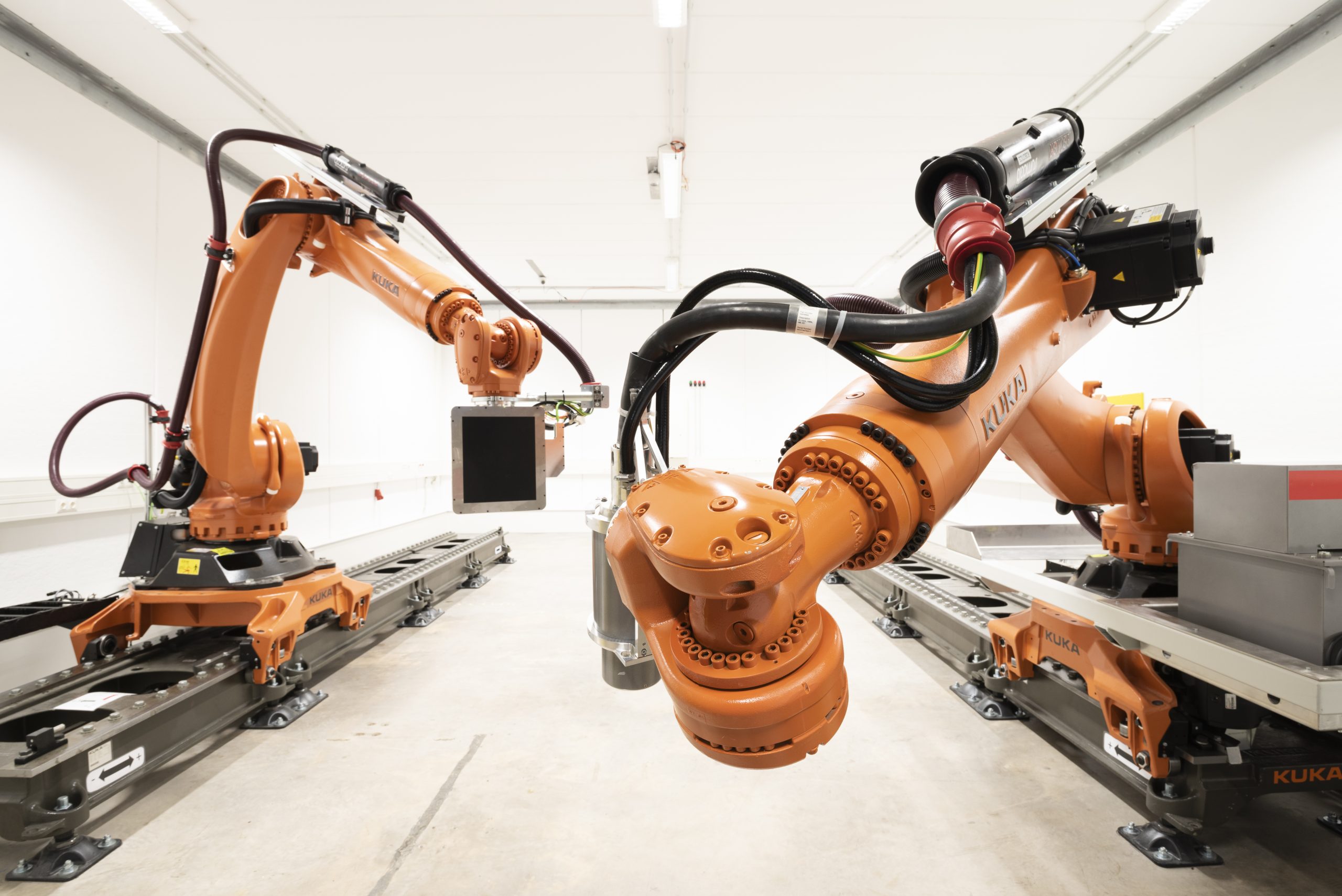 Robotergestützte Röntgenprüfung großer Bauteile