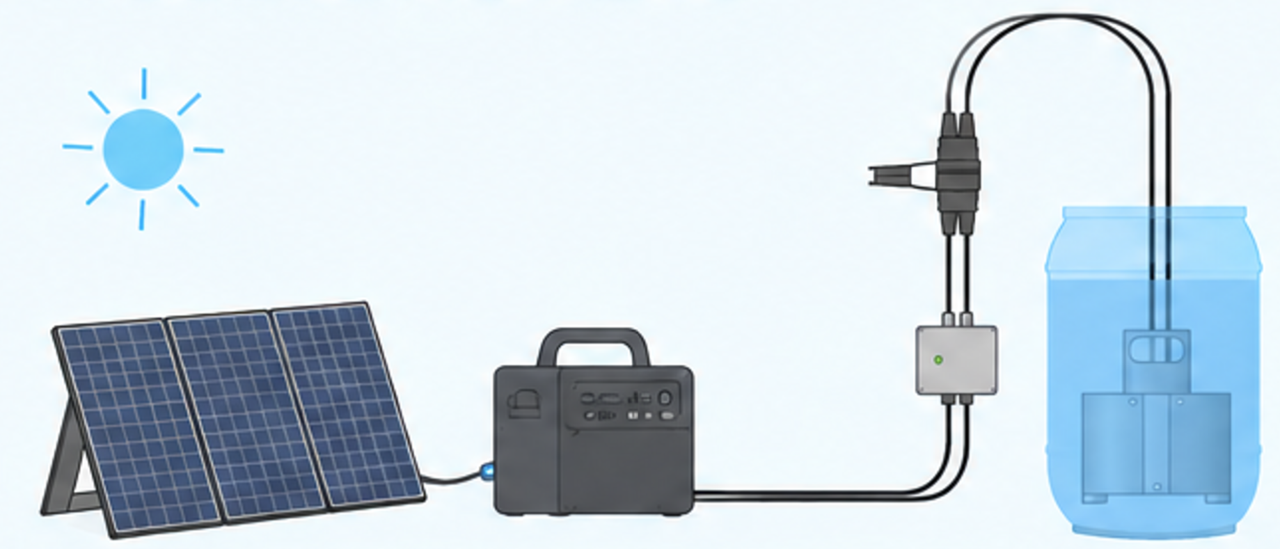 Plug-and-play Solar-Setups