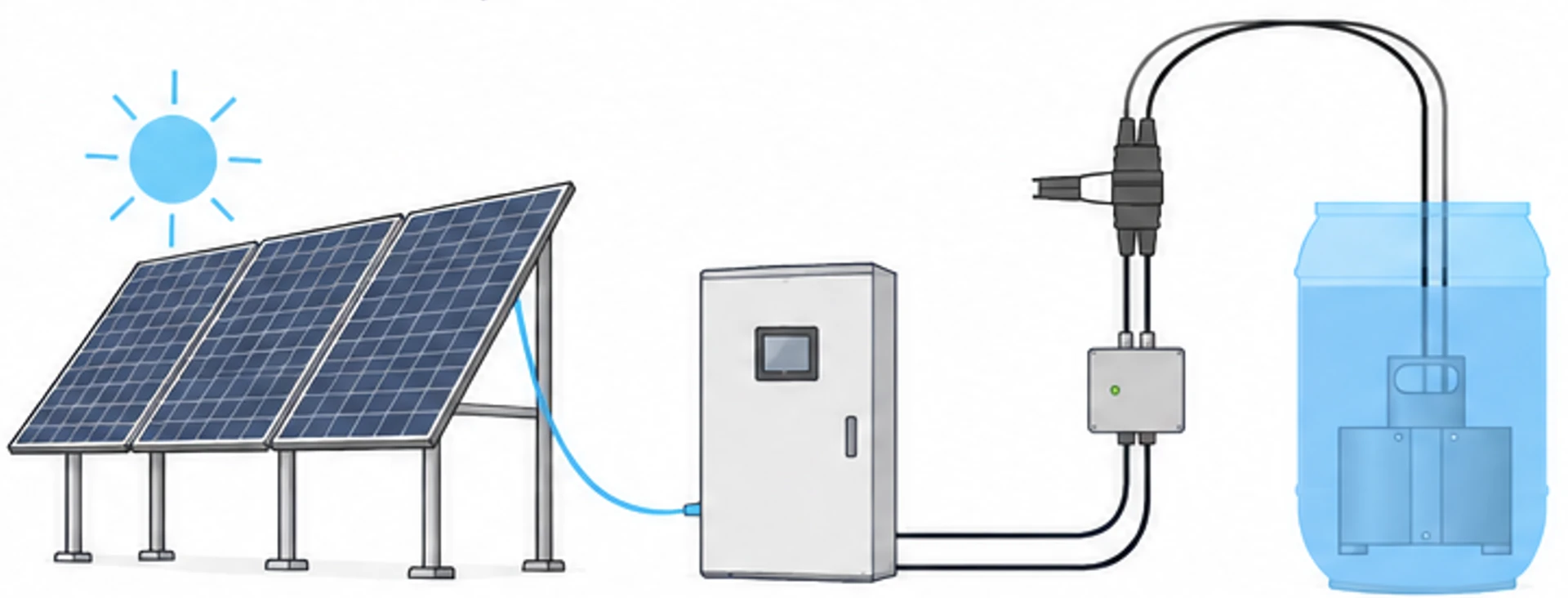 Kundenspezifische Solarinstallation