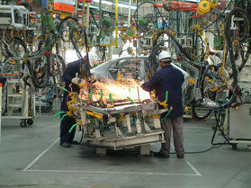 Industrial assembly