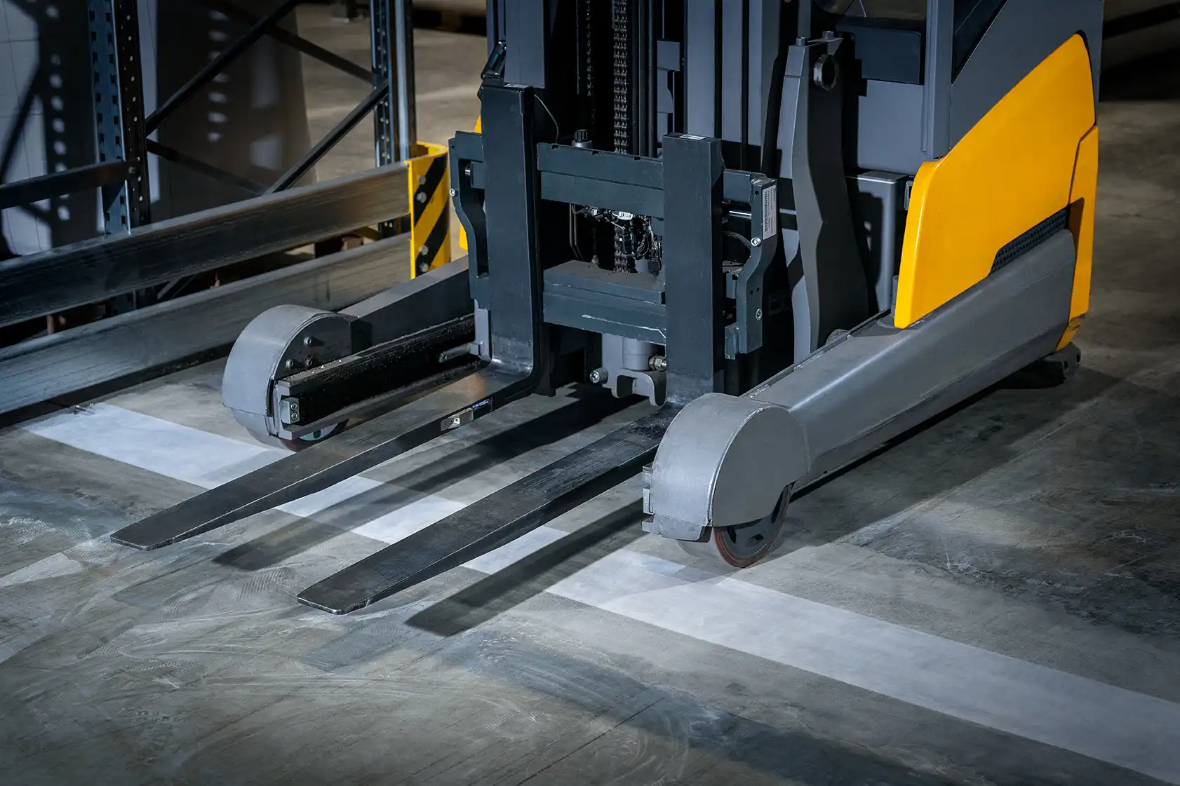 Industrieboden im Staplerverkehr
