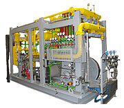 Kohlenwasserstoff-Kompressoranlage, 3-zylindrig