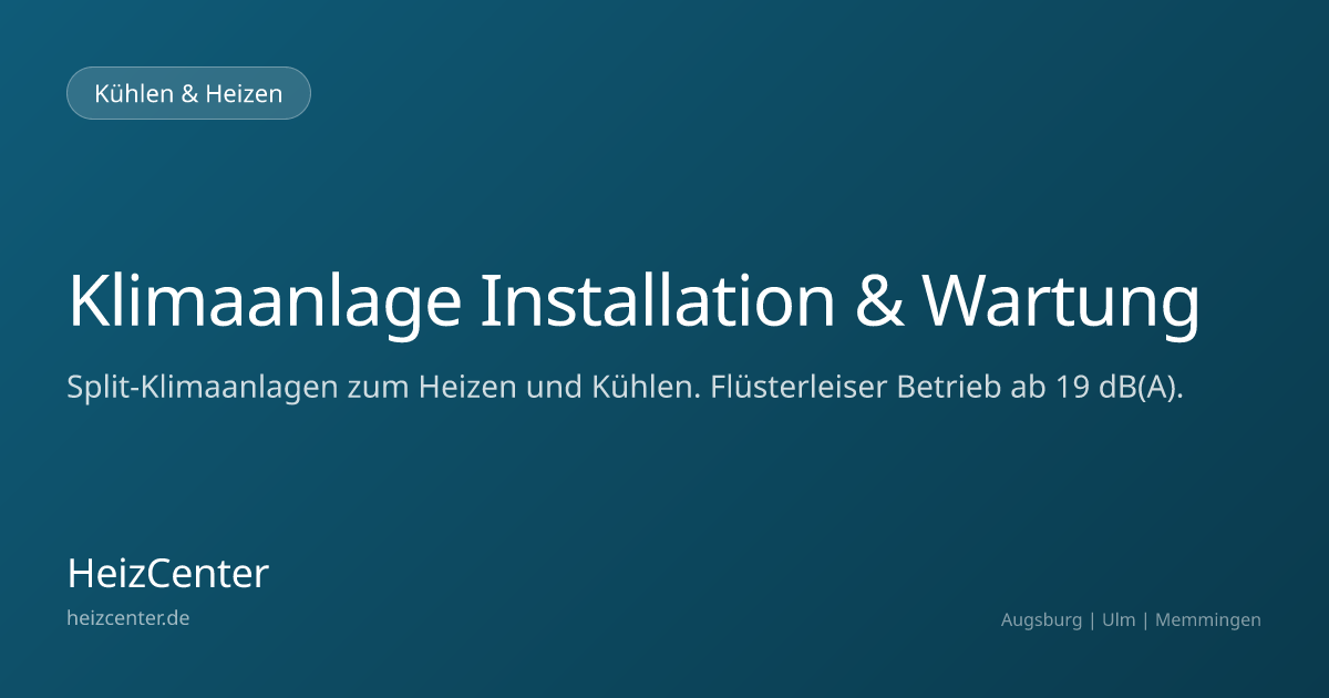 Klimaanlagen-Installation
