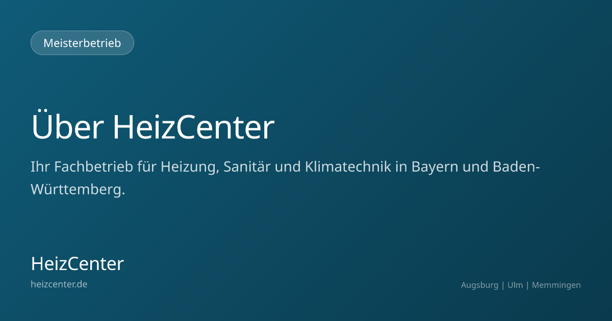 Heizungsinstallation & Wartung