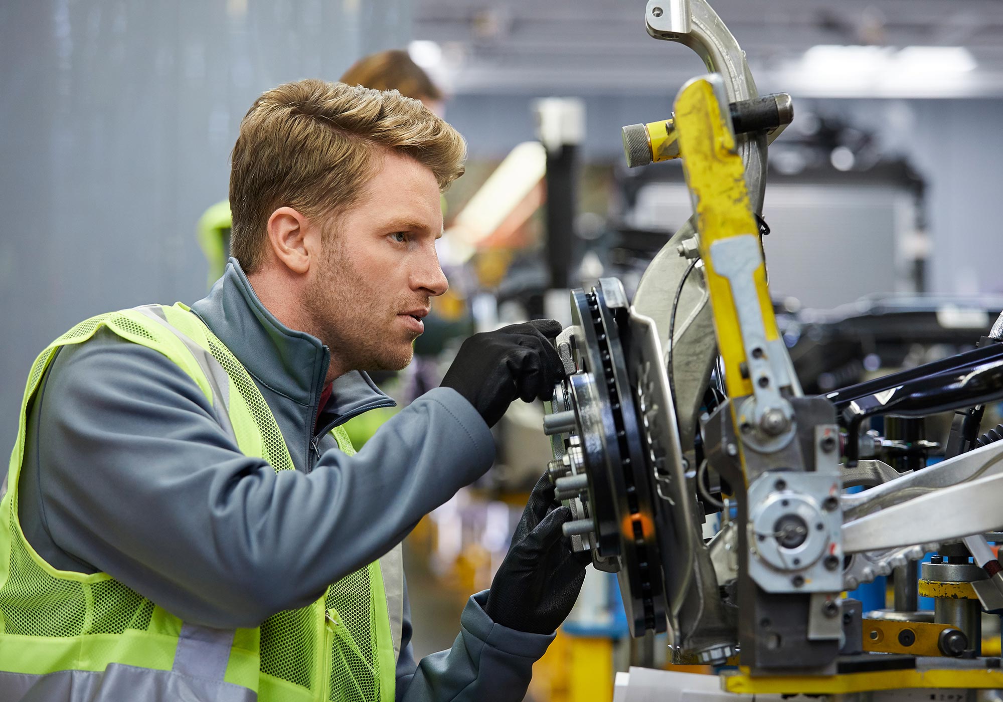 Bauteile der Automobil-Zulieferindustrie