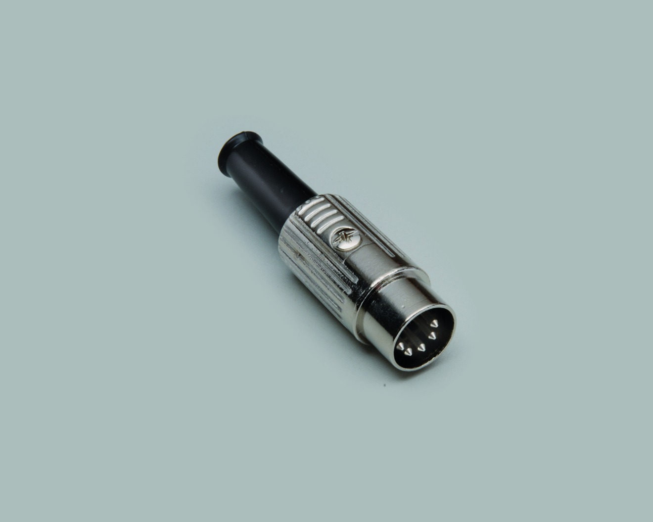 DIN Stecker 5-polig/240°, Metallausführung