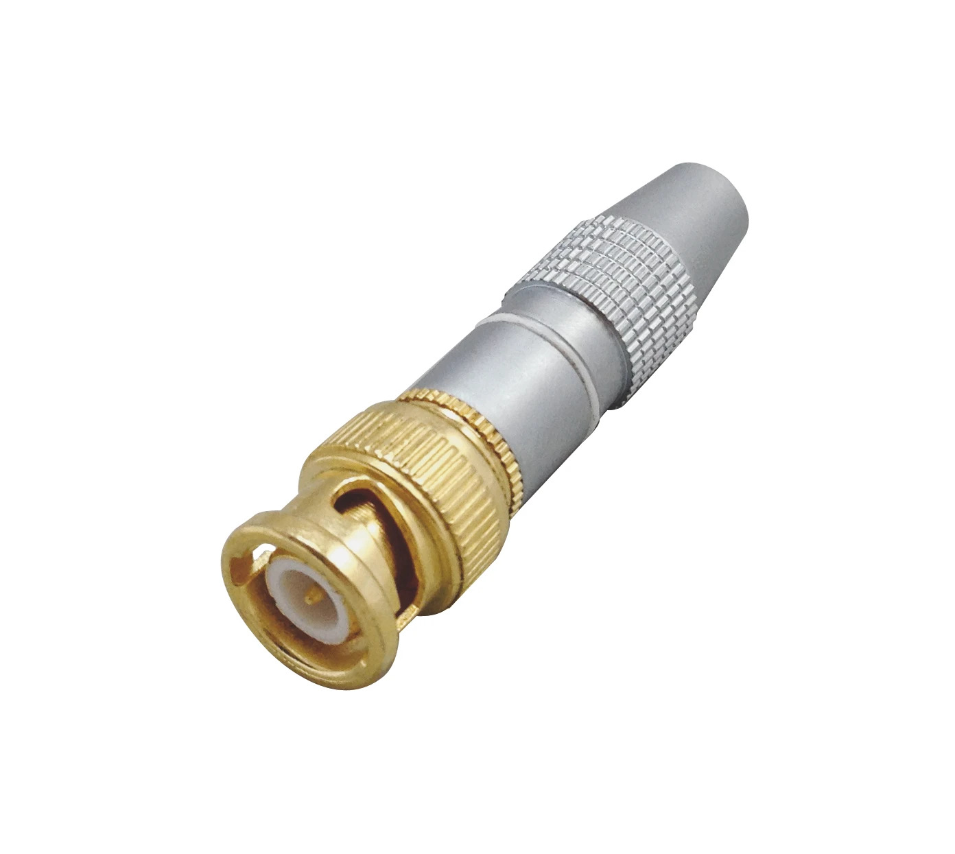 BNC-Stecker, Gehäuse Pearlchrome