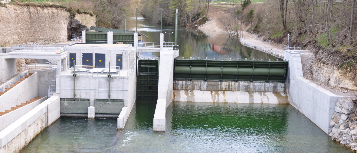 Stahlwasserbau (Wehr/Schütze)