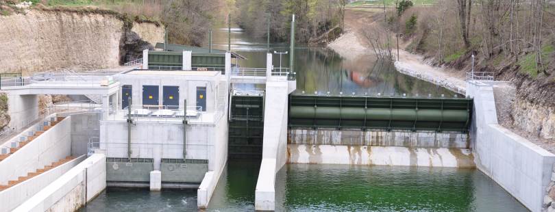 Stahlwasserbautechnik für EVN-Kraftwerk an der Ybbs