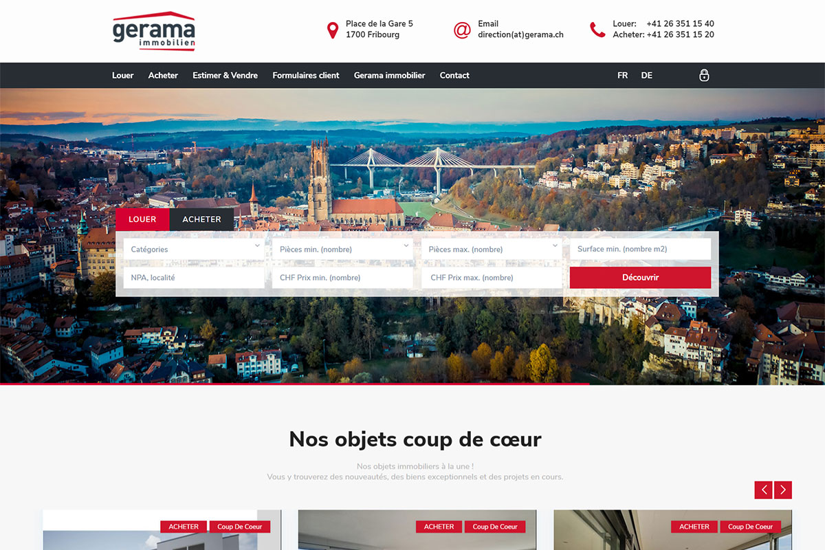 Web-Referenz Gerama.ch