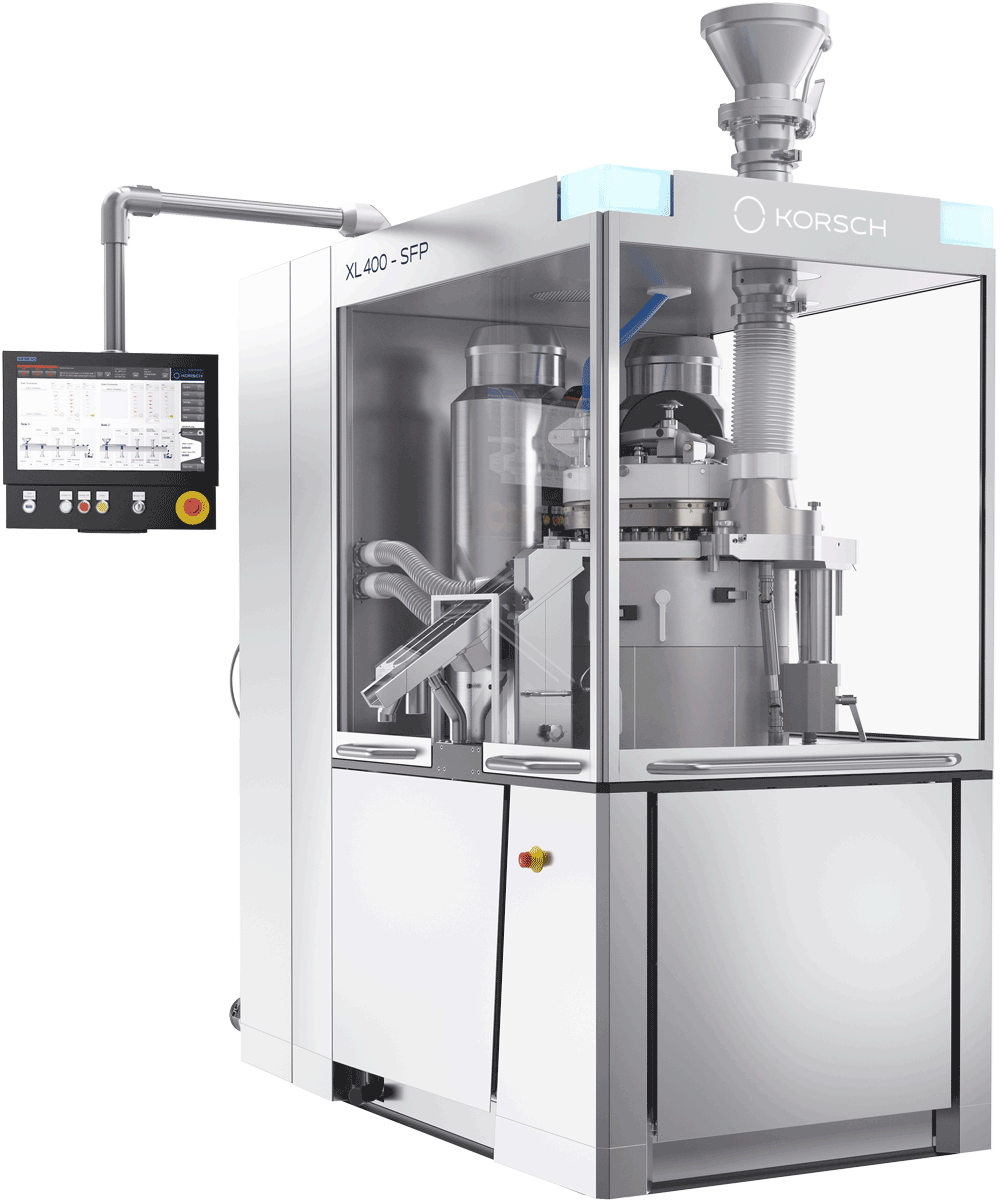XL 400 – flexible Tablettpresse