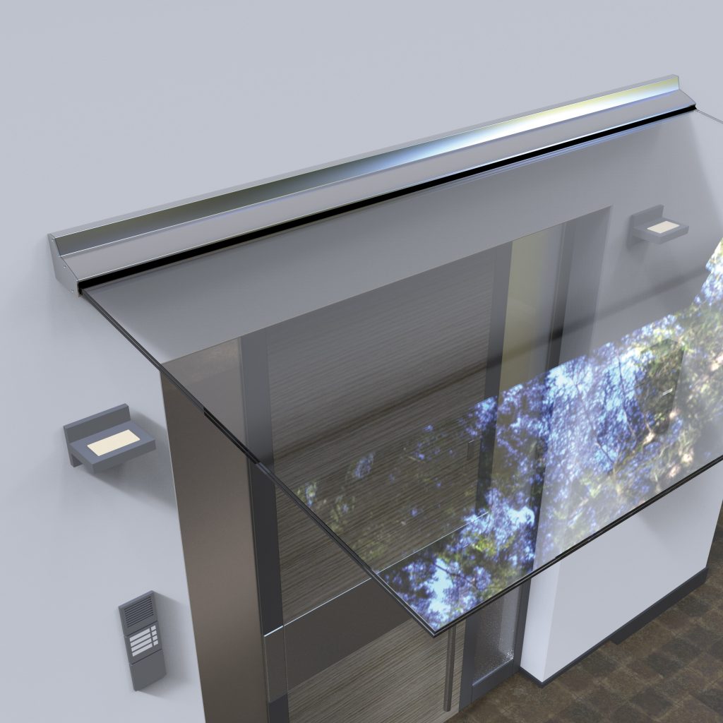 Terrassenüberdachung aus Glas