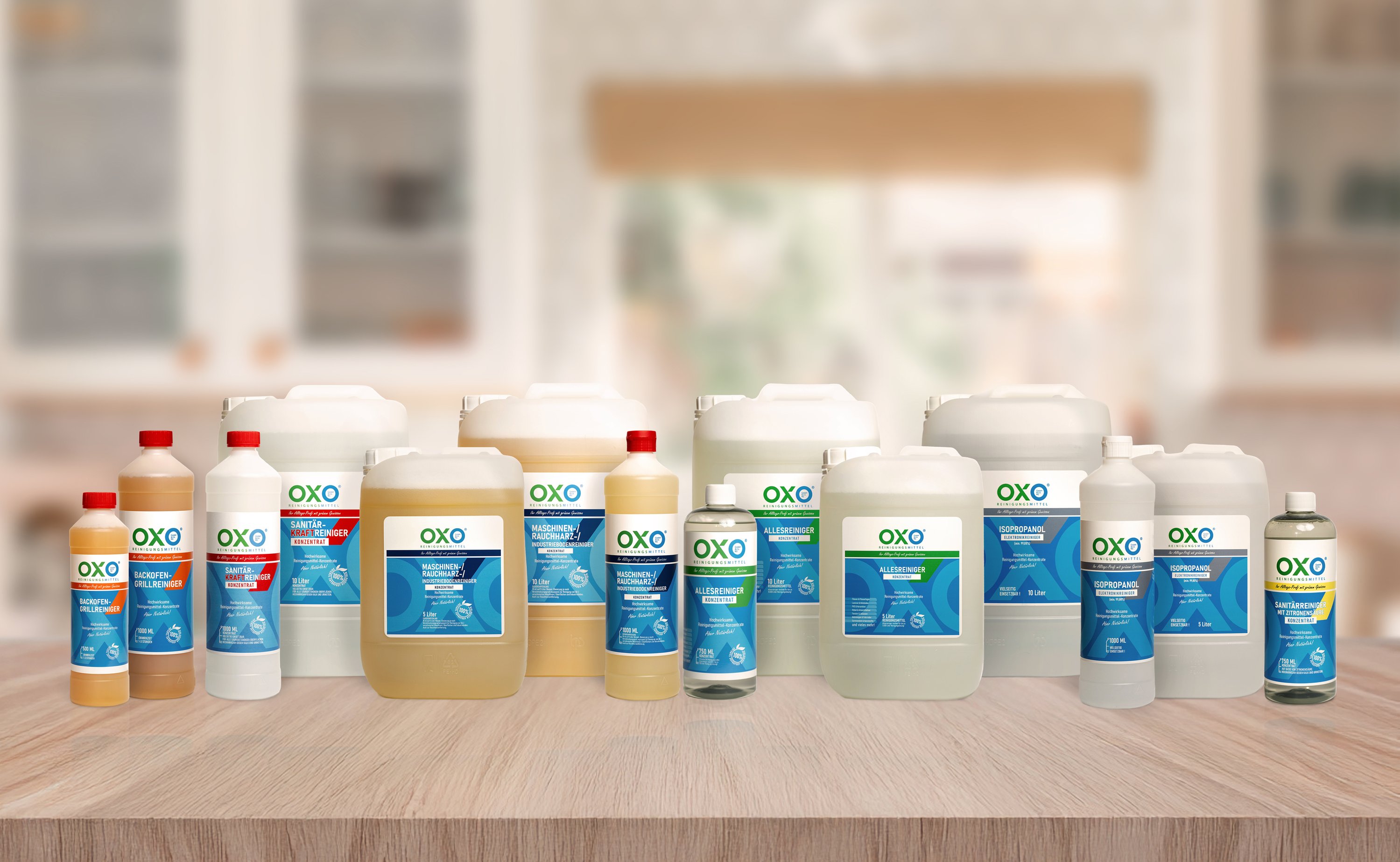 Product assembly: all-purpose cleaner, isopropanol (electronics cleaner)