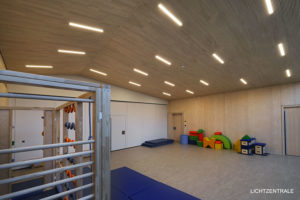 Beleuchtungsarbeiten Kindergarten Sandkiste