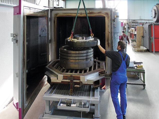 Blasfolien-Werkzeug (Blown-Film-Die) in VACUCLEAN 1713-XXL