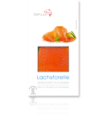 TOP-LAX Lachsforelle, Verpackung