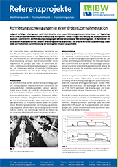 Rohrleitungsschwingungen und Druckpulsationen in einer Erdgasstation