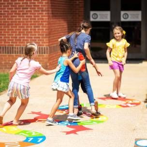 Spielplatz- und Schulhofmarkierungen