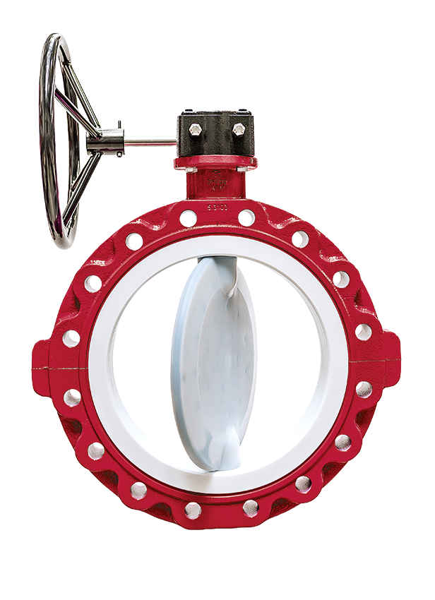 PTFE-ausgekleidete Absperrklappe CST