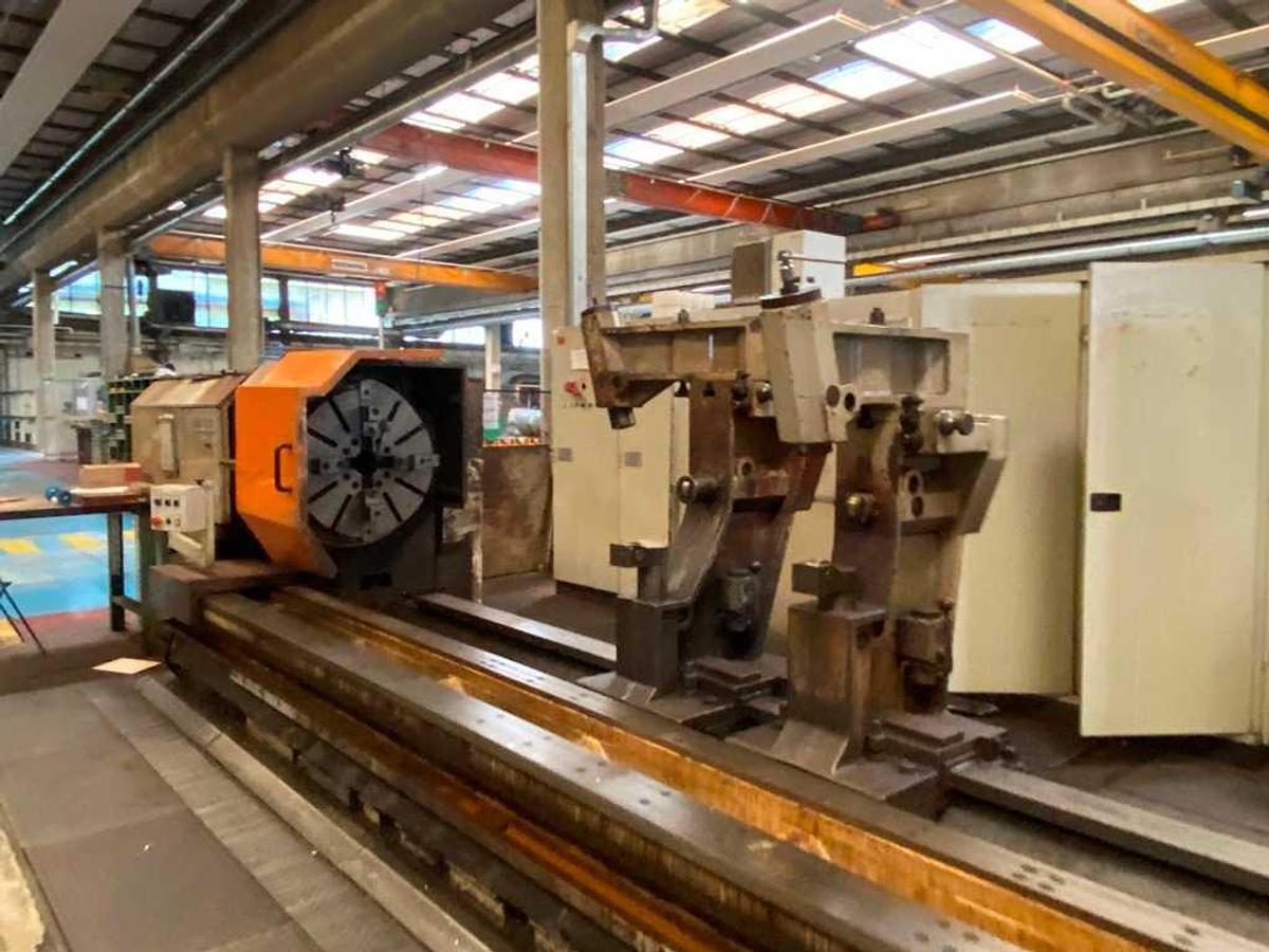 SAFOP LEONARD 45/CNC 4-Führungsbahnen-Drehmaschine