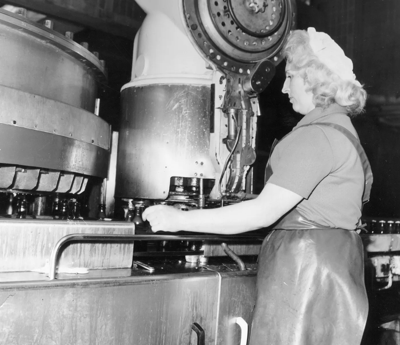 Historische Bierproduktion bei Feldschlößchen