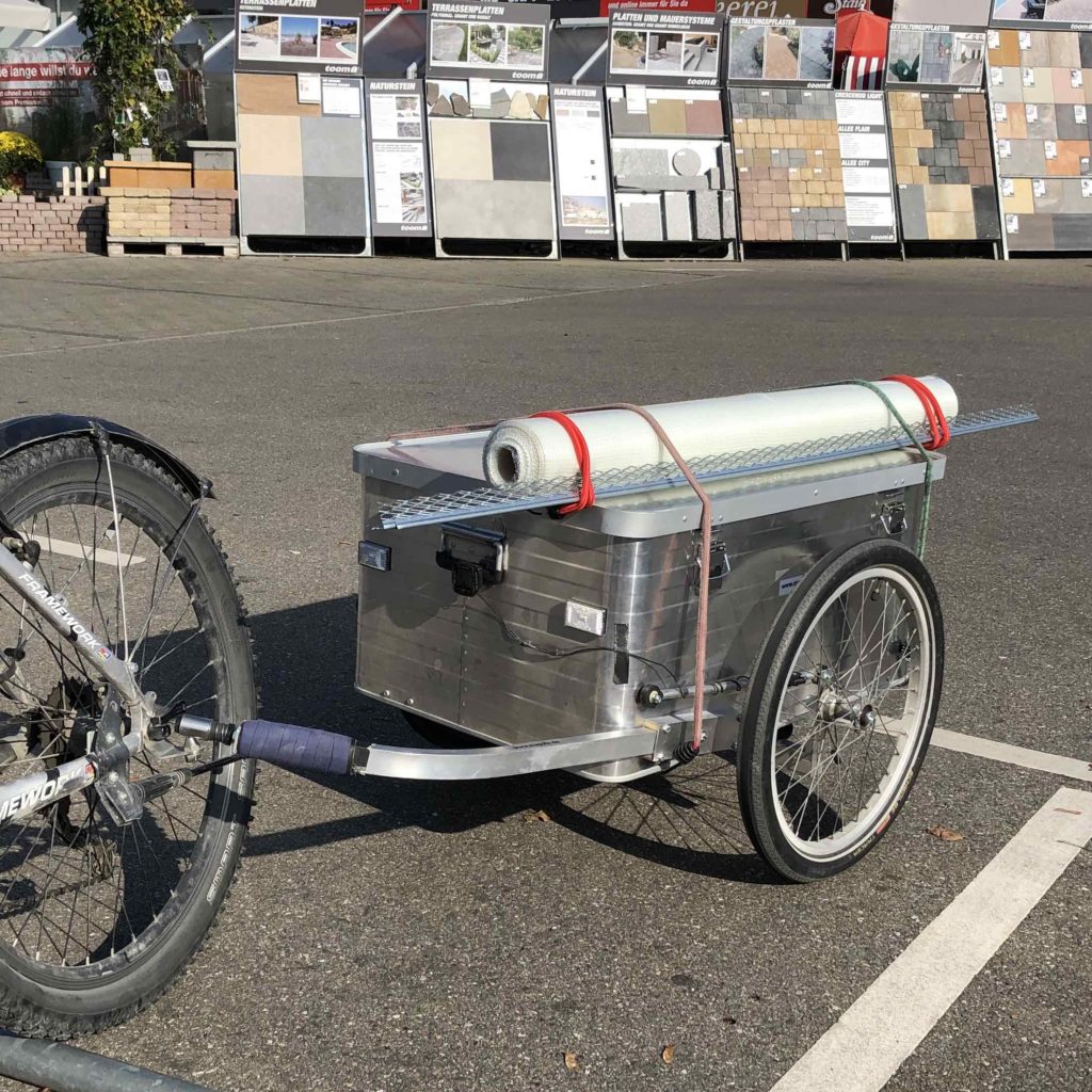 Baumarkt-Transport
