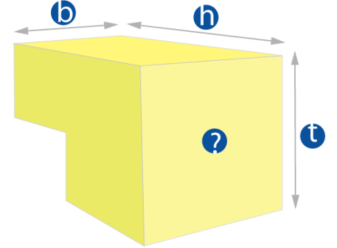 Maßkonfektionierter Schwamm