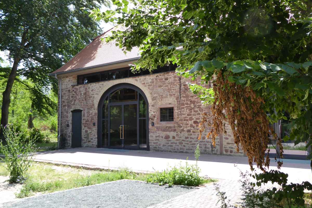 Sheep barn, Hofgut Guntershausen, Stockstadt am Rhein
