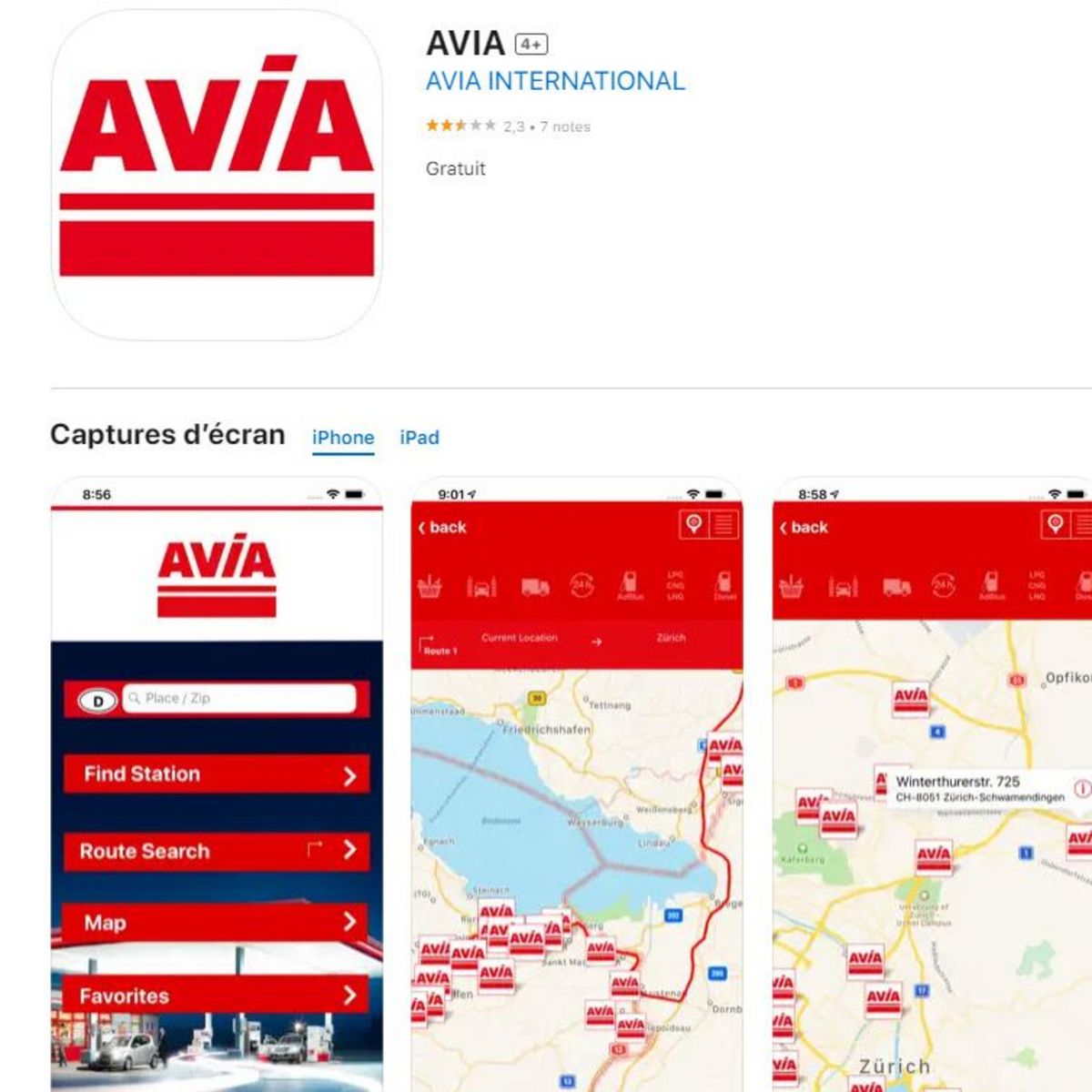 AVIA Mobile App