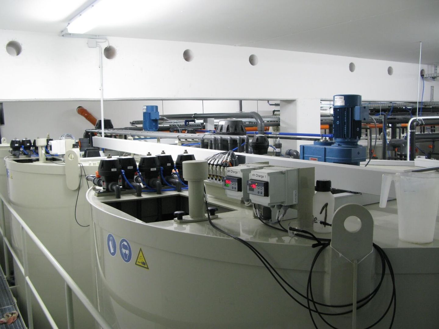 Chargenanlage zur Abwasserreinigung