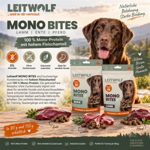 Leitwolf Mono Bites Snacks
