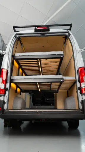 Etagen-Hubbett für bis zu 5 Personen