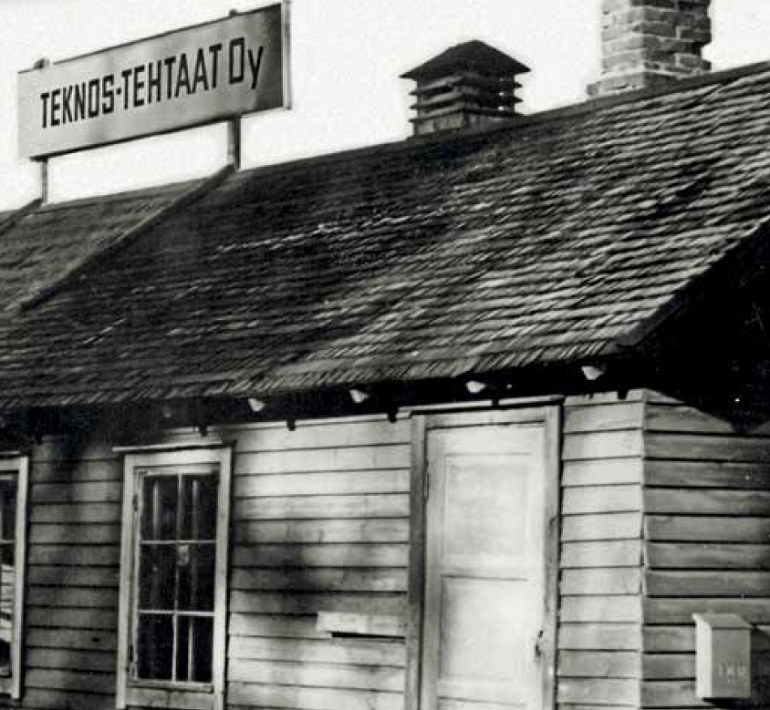 Hühnerstall in Tuomarila, Ursprung von Teknos