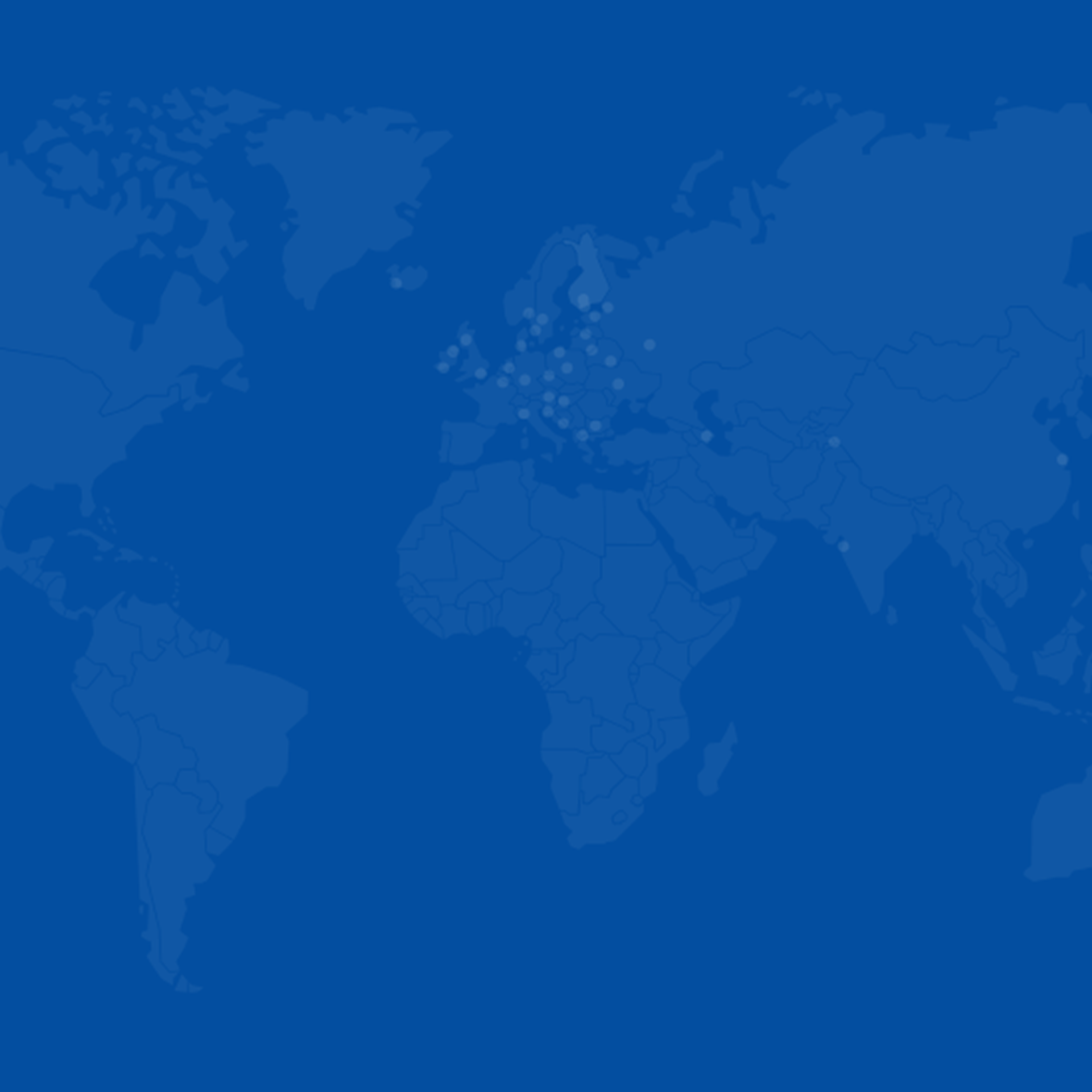 Globales Netzwerk der Teknos Gruppe