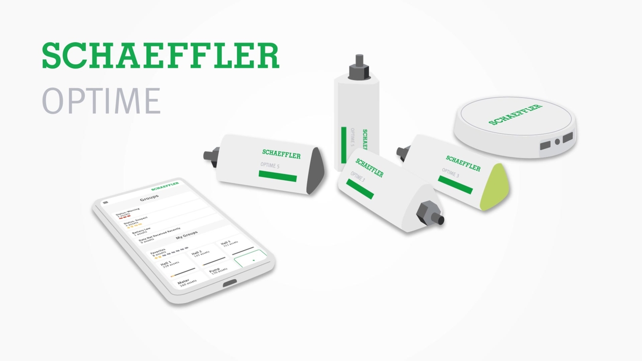Schaeffler OPTIME – Zustandsüberwachung rotierender Maschinen