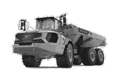 Knickgelenkte Dumper