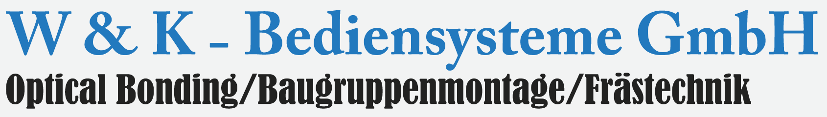 W&K Bediensysteme Logo